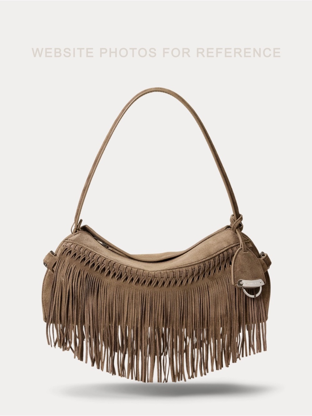The Ralph Calf-Suede Small Shoulder Bag